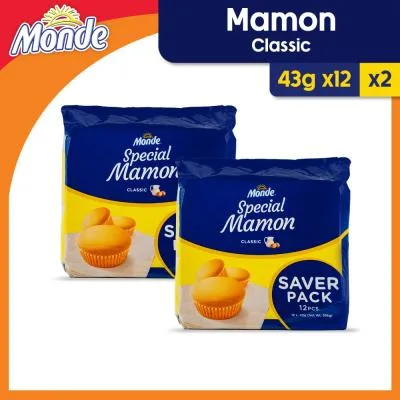 Monde Mamon Classic Savers Pack 43g x 12 X 2